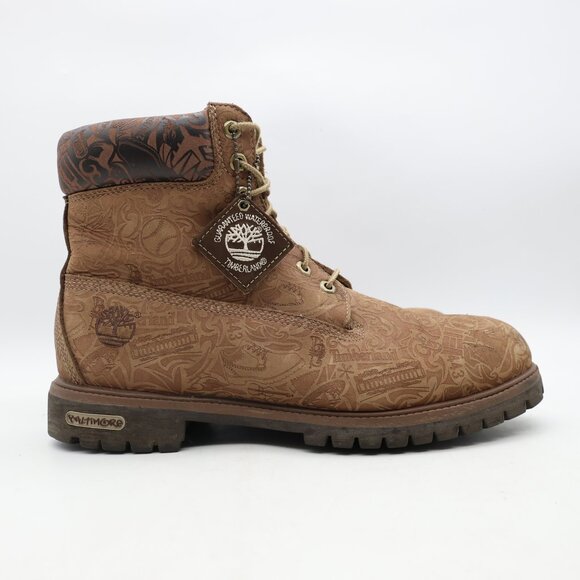 Timberland Other - Timberland Baltimore 6" Men's Size 12 M Waterproof Brown Nubuck Premium Boots